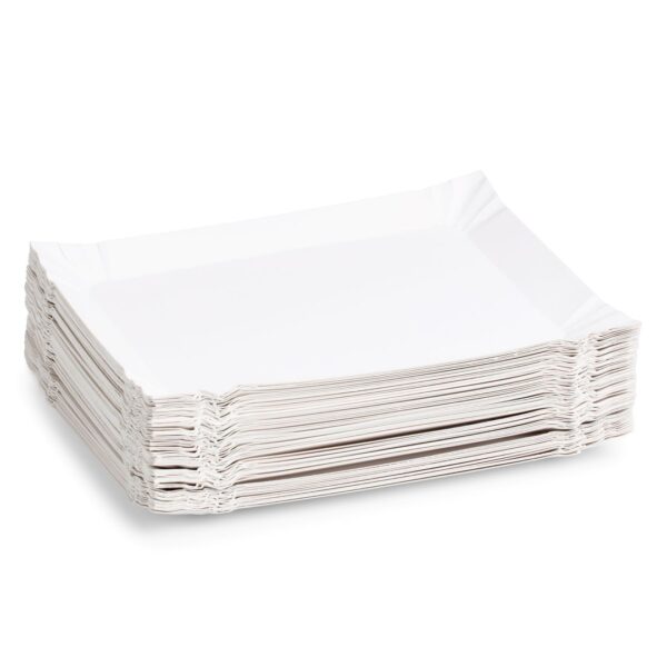 Tacki papierowe jednorazowe ekologiczne 20x25 cm - 100 szt