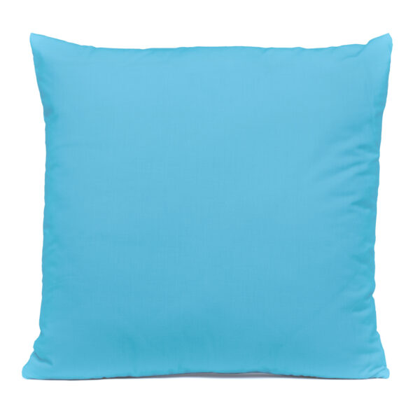 Poszewka na poduszkę 100% bawełna CLASSIC 50x50 błękitna