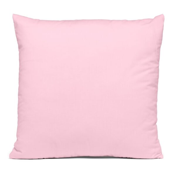 Poszewka na poduszkę 100% bawełna CLASSIC 50x50 różowa