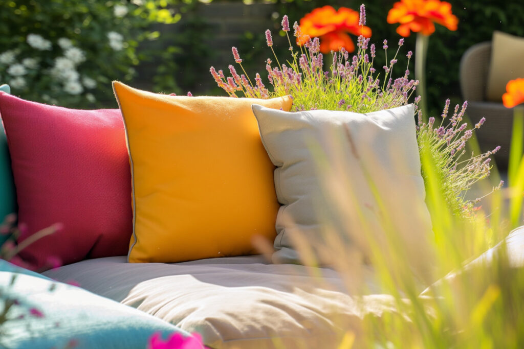 Jak prawidłowo prać poduszki do ogrodu?