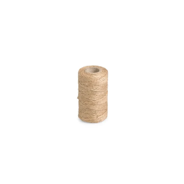 Naturalny sznurek jutowy do zdobienia i pakowania 2mm 40m 100g