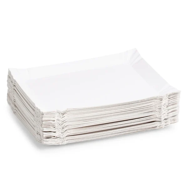 Tacki papierowe jednorazowe ekologiczne 20×25 cm – 100 szt