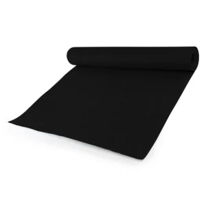 Czarny filc na metry 150x50cm 400g/m2 3mm