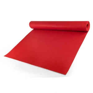 Czerwony filc na metry 150x50cm 400g/m2 3mm