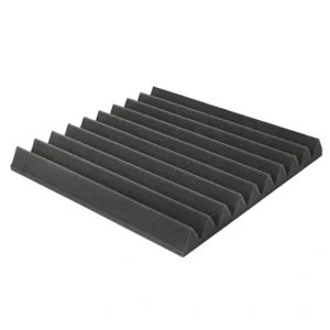Wygłuszająca pianka akustyczna klin 30x30x2,5 cm antracytowa - 1 szt