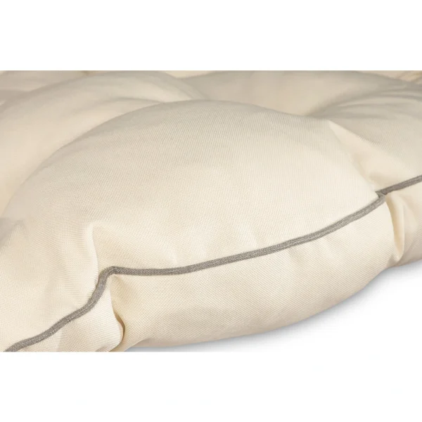 Fotel obrotowy model PAPASAN z poduszką kremowy - obrazek 8