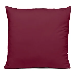 Poszewka na poduszkę 100% bawełna CLASSIC 45x45 bordowa