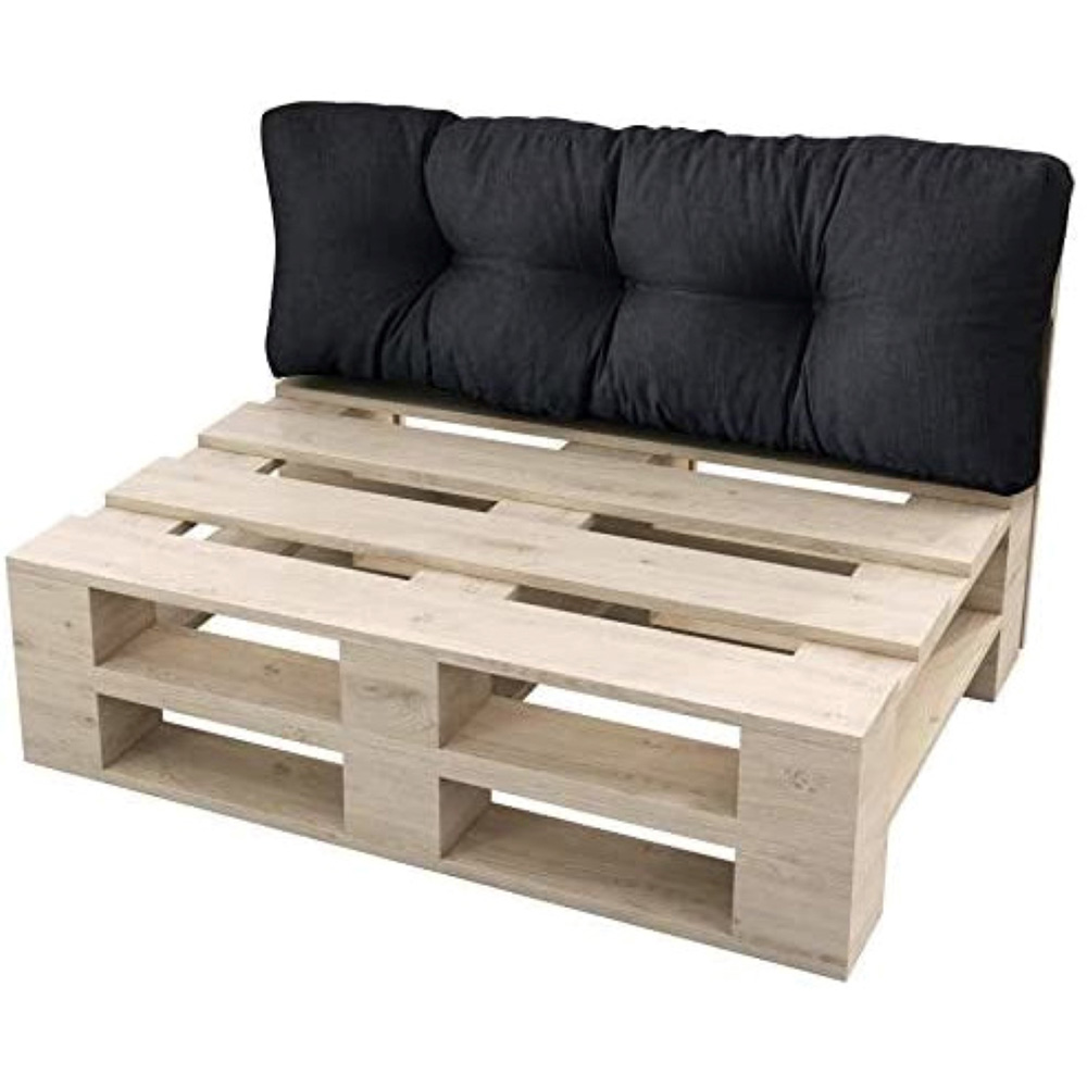Poduszka oparcie na meble z palet MALMO 120×40 czarna