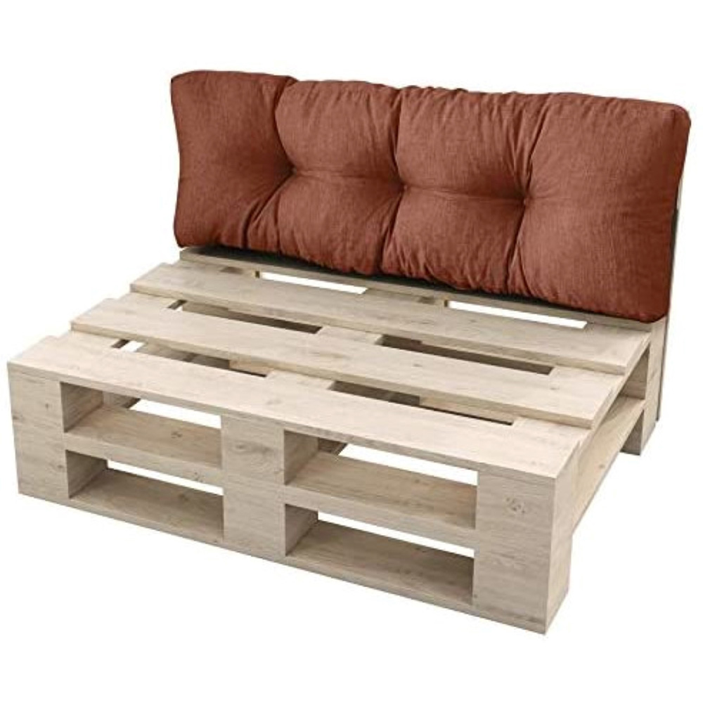 Poduszka oparcie na meble z palet MALMO 120×40 pomarańczowa