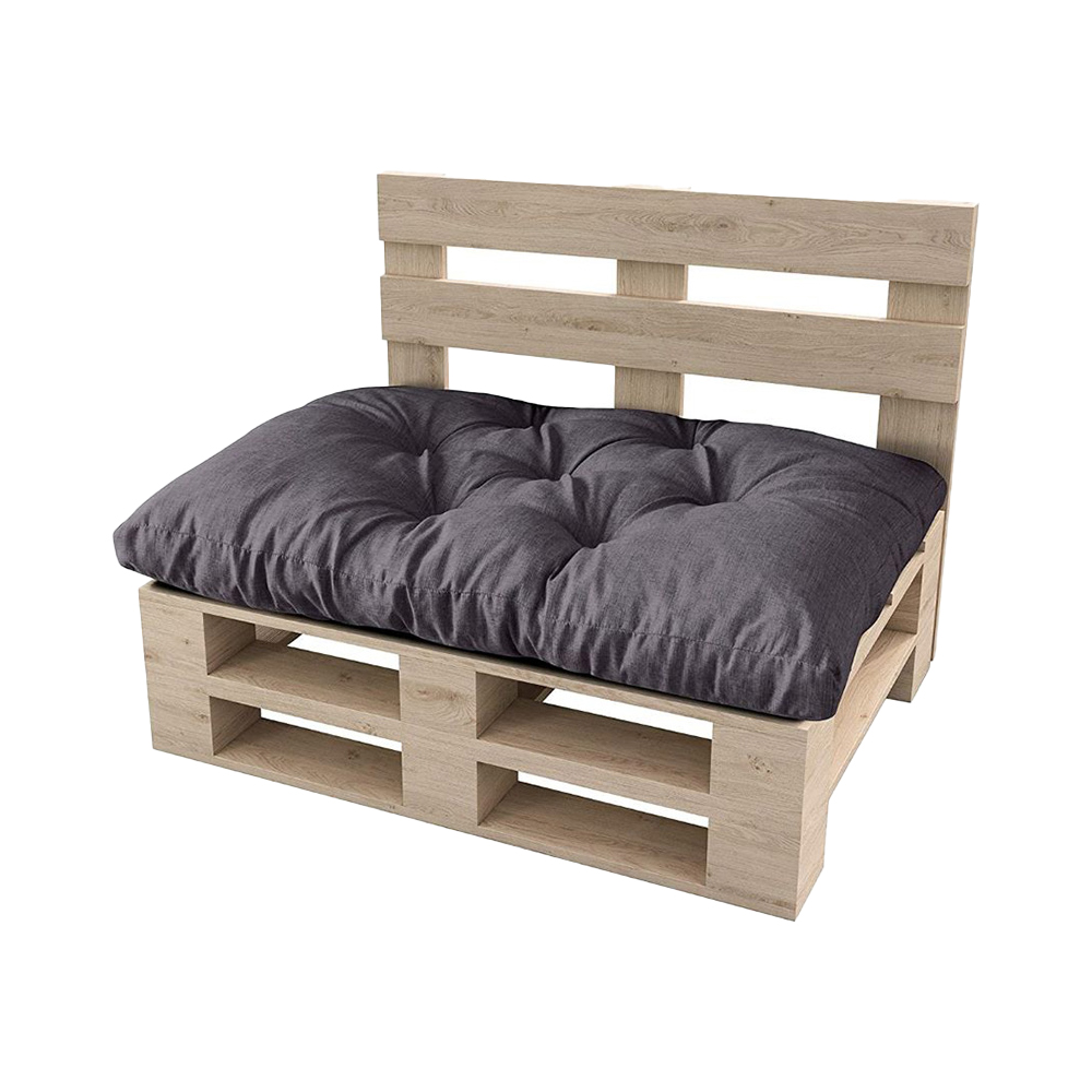 Poduszka siedzisko na meble z palet MALMO 120x80 ciemno szara