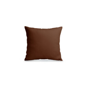 Poszewka na poduszkę 100% bawełna CLASSIC 45x45 brązowa
