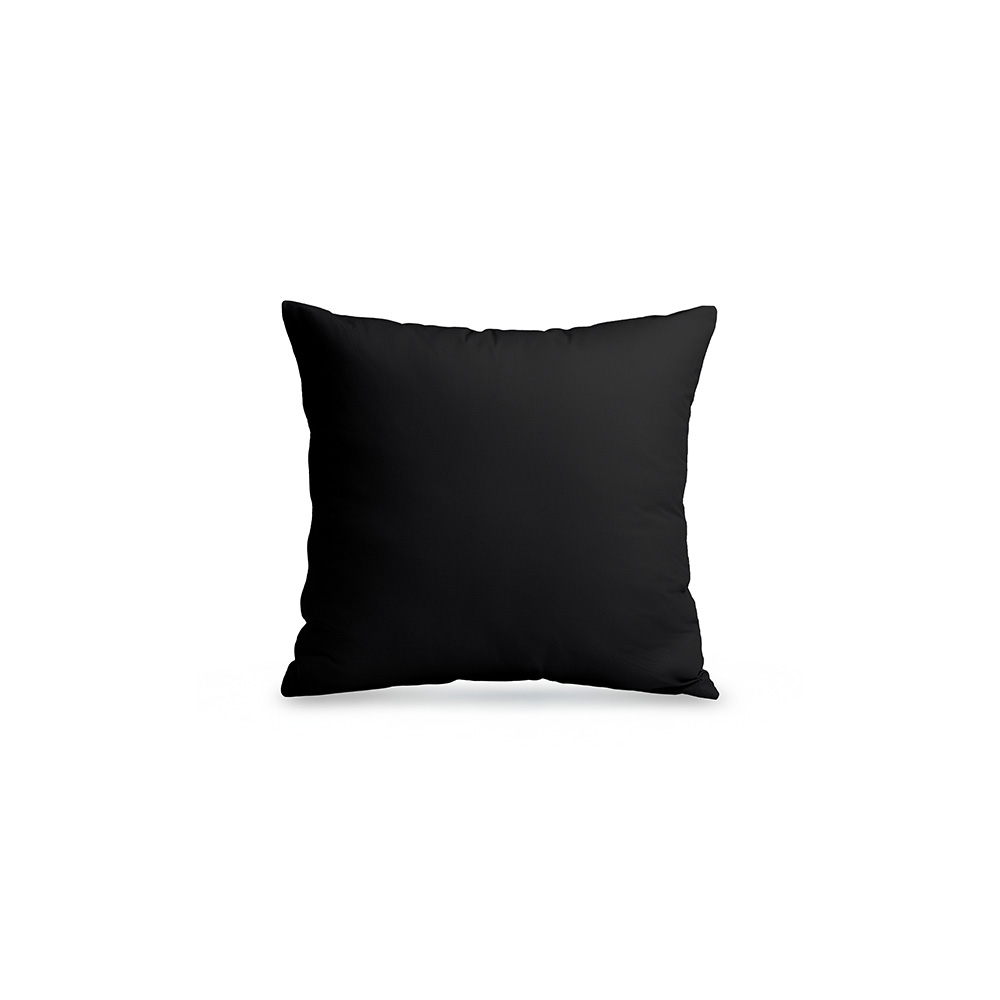 Poszewka na poduszkę 100% bawełna CLASSIC 40x40 czarna