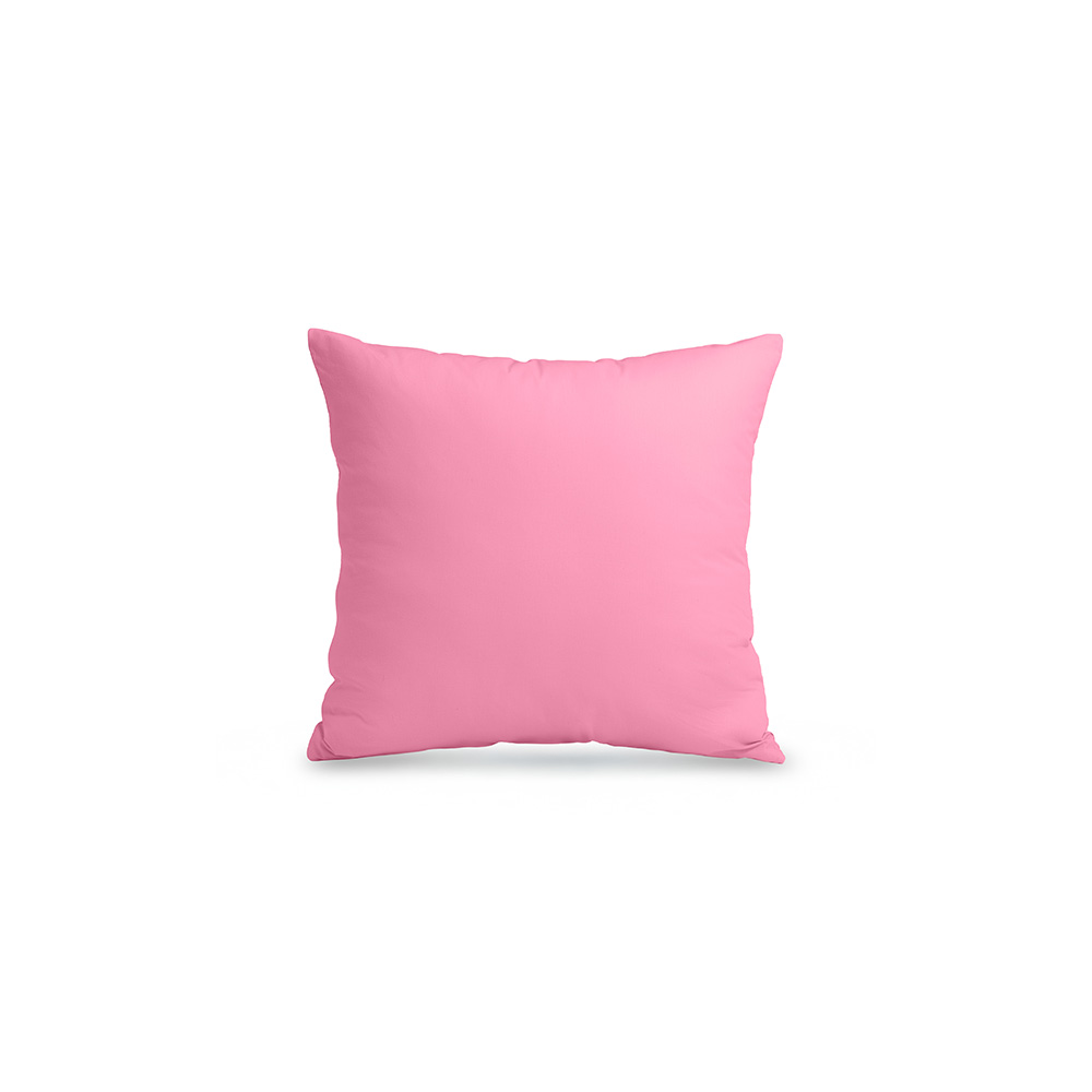 Poszewka na poduszkę 100% bawełna CLASSIC 45x45 różowa