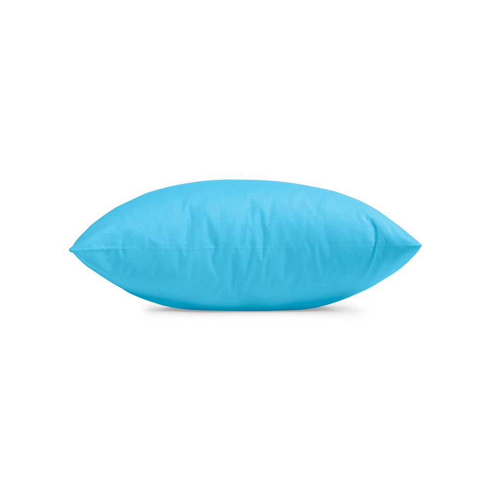 Poszewka na poduszkę 100% bawełna CLASSIC 40x40 turkusowa - obrazek 2