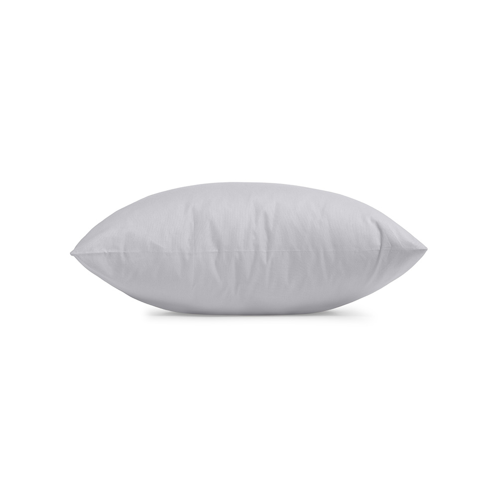 Poszewka na poduszkę 100% bawełna CLASSIC 50x50 jasno szara - obrazek 2