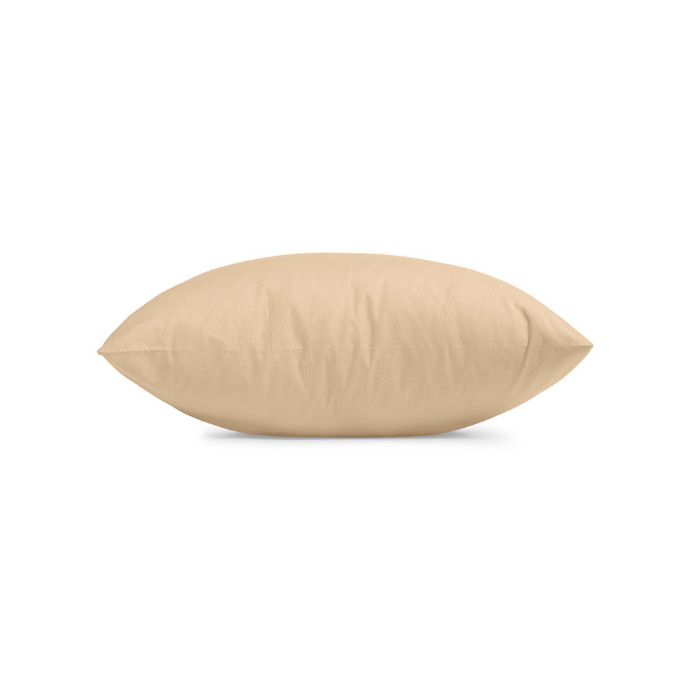 Poszewka na poduszkę 100% bawełna CLASSIC 45x45 piaskowa - obrazek 2