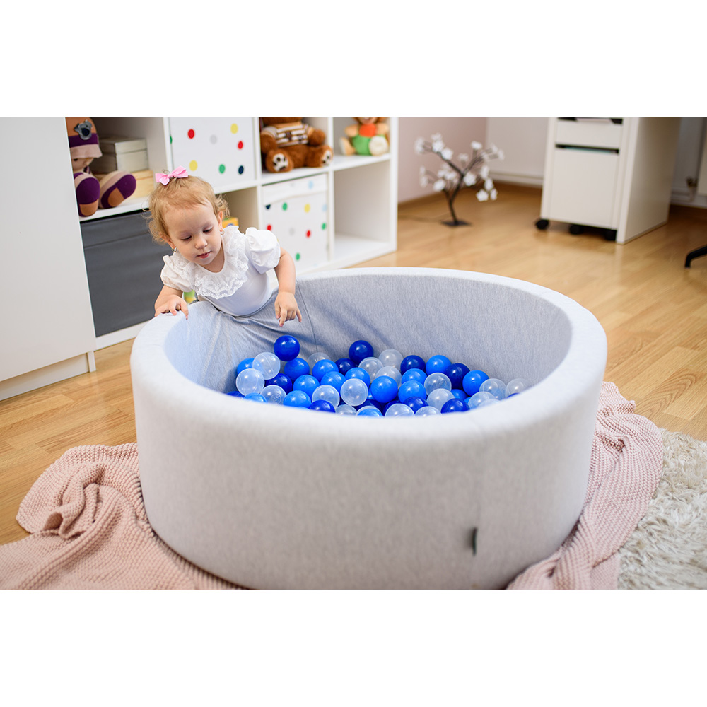 Suchy basen kojec do zabawy 90x30 + 200 szt piłek Kpl. 8 - obrazek 4