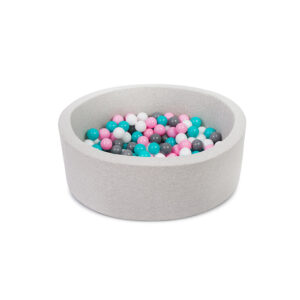 Suchy basen kojec do zabawy 90x30 + 200 szt piłek Kpl. 3