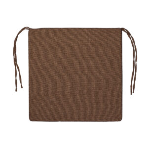 Poduszka na krzesło i ławkę ogrodową FOX 40x40 brązowa