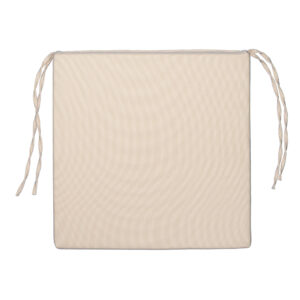 Poduszka na krzesło i ławkę ogrodową FOX 40x40 kremowa