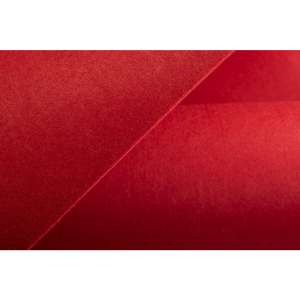 Czerwony filc na metry 150x50cm 400g/m2 3mm - obrazek 2