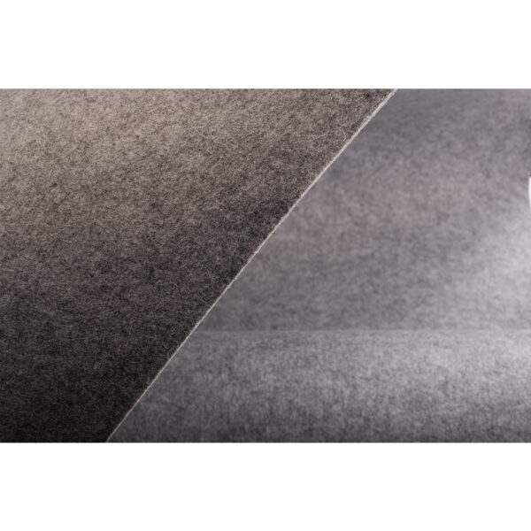 Szary filc na metry 150x50cm 400g/m2 3mm - obrazek 2