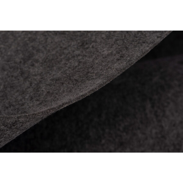Ciemno szary filc na metry 150x50cm 400g/m2 3mm - obrazek 2