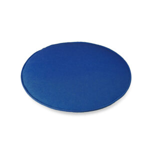 Poduszka dekoracyjna z filcu na krzesło domowe 36Ø niebieska