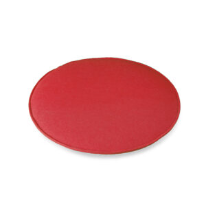 Poduszka dekoracyjna z filcu na krzesło domowe 36Ø czerwona