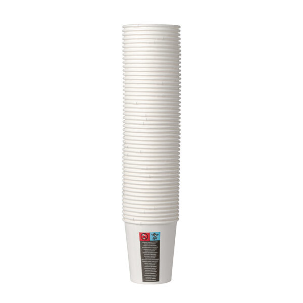 Kubki papierowe do kawy i herbaty jednorazowe ekologiczne 180 ml - 100 szt