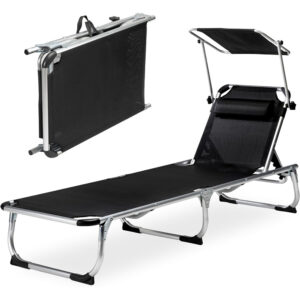 Leżak regulowany aluminiowy model SUNBED