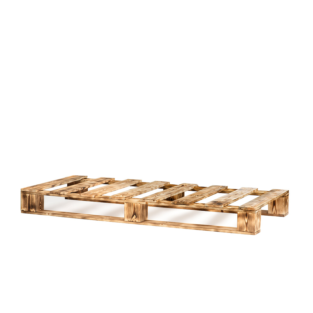 Łóżko z palet bez zagłówka M1 RUSTYKALNY - obrazek 2