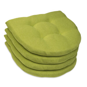 Poduszka na krzesło domowe skandynawskie OSLO 40×40 zielona - 4 szt