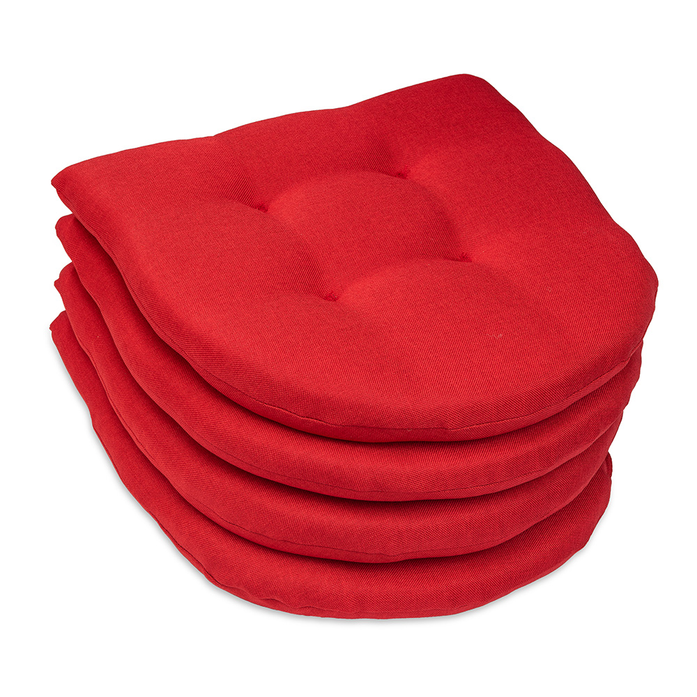 Poduszka na krzesło domowe skandynawskie OSLO 40×40 czerwona - 4 szt