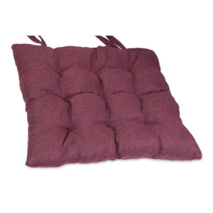 Poduszka na krzesło i fotel ogrodowy ONTARIO 40×40 fioletowa - 1szt