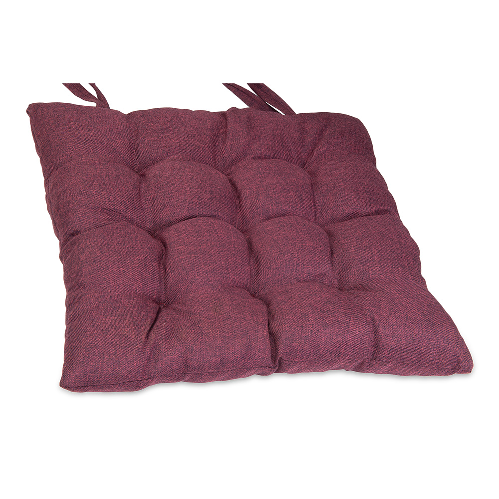 Poduszka na krzesło i fotel ogrodowy ONTARIO 40×40 fioletowa - 1szt