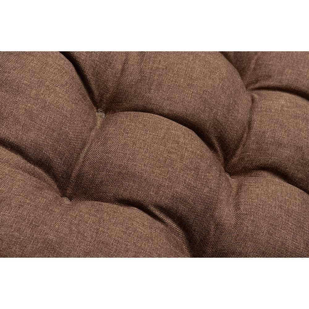 Poduszka na krzesło i fotel ogrodowy ONTARIO 40×40 brązowa - 4szt - obrazek 2