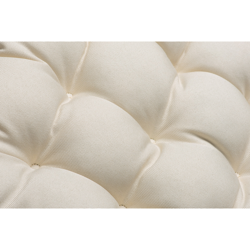 Poduszka na krzesło i fotel ogrodowy ONTARIO 40×40 kremowa - 1szt - obrazek 2