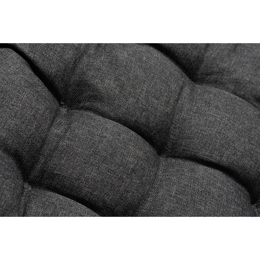 Poduszka na krzesło i fotel ogrodowy ONTARIO 40×40 ciemno szara - 4szt - obrazek 2