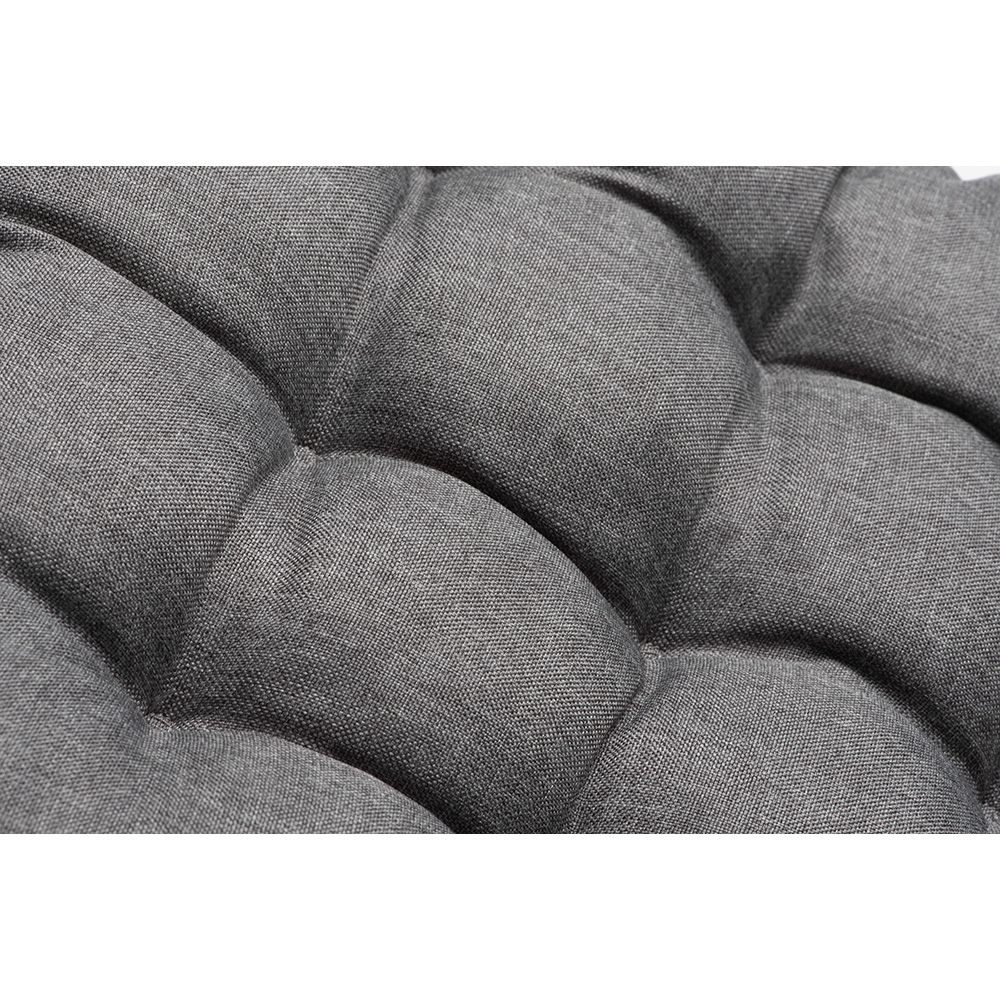 Poduszka na krzesło i fotel ogrodowy ONTARIO 40×40 jasno szara - 1szt - obrazek 2