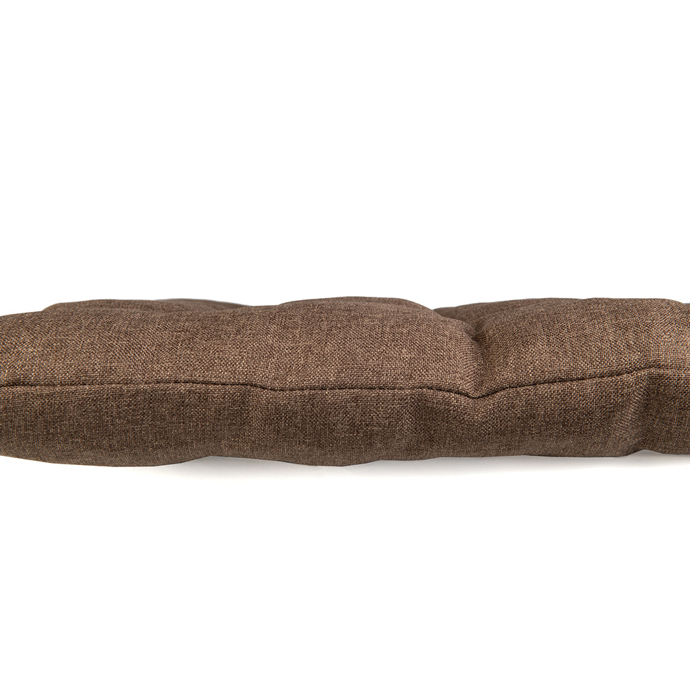 Poduszka na krzesło i fotel ogrodowy ONTARIO 40×40 brązowa - 4szt - obrazek 3