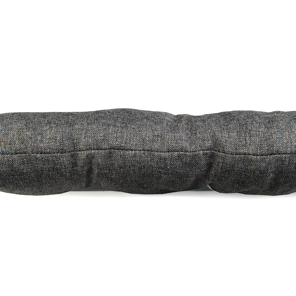 Poduszka na krzesło i fotel ogrodowy ONTARIO 40×40 ciemno szara - 4szt - obrazek 3