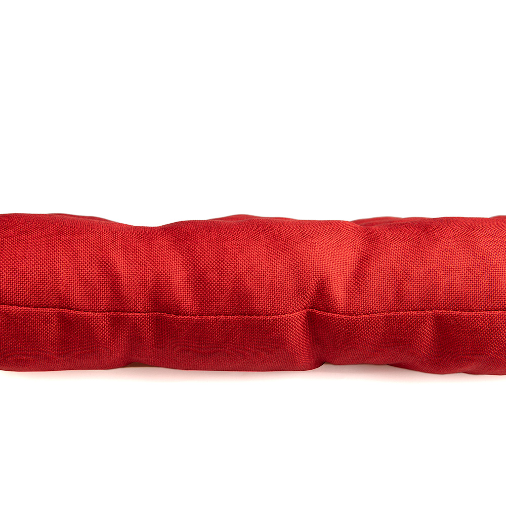 Poduszka na krzesło i fotel ogrodowy ONTARIO 40×40 czerwona - 1szt - obrazek 3