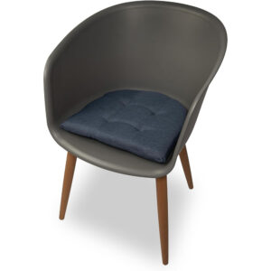 Poduszka na krzesło domowe skandynawskie OSLO 40×40 niebieska