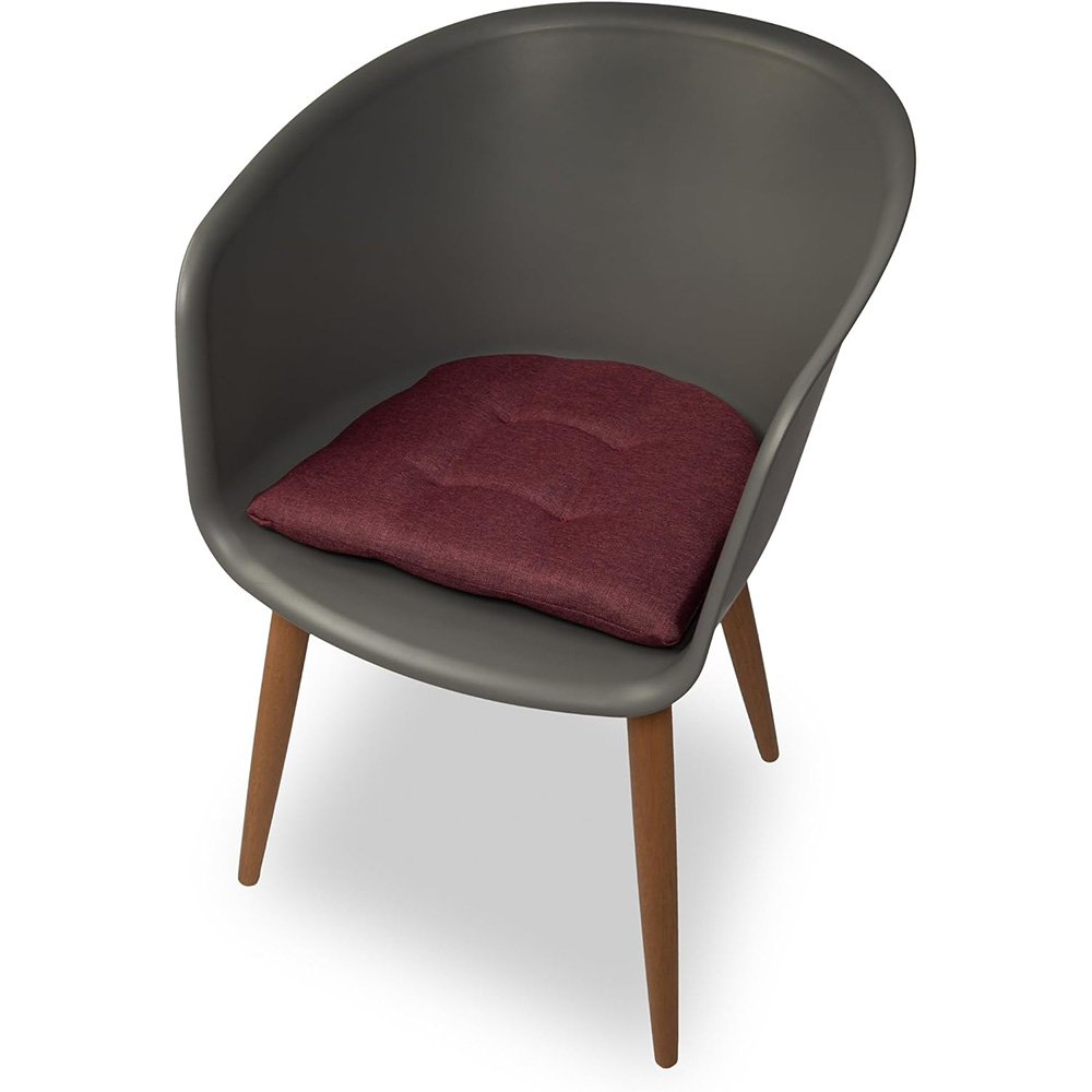 Poduszka na krzesło domowe skandynawskie OSLO 40×40 fioletowa