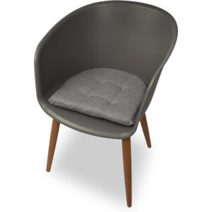 Poduszka na krzesło domowe skandynawskie OSLO 40×40 jasno szara