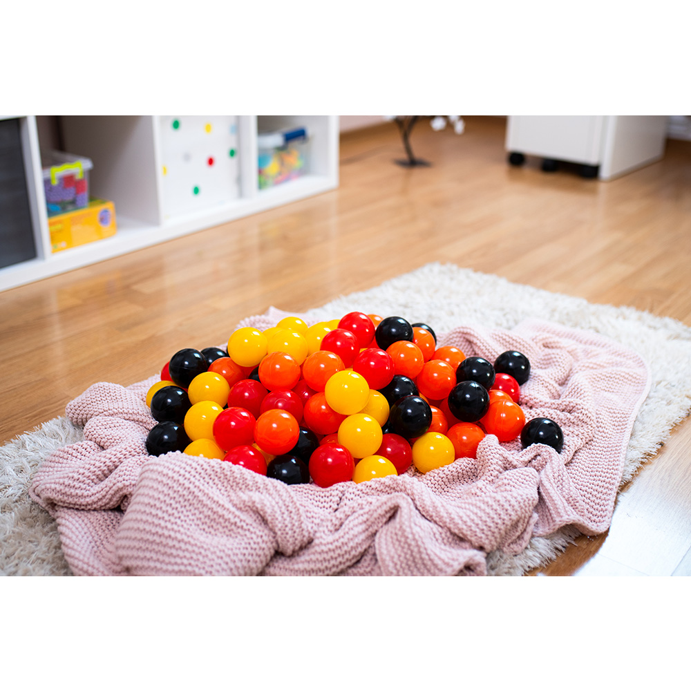 Piłki do suchego basenu 6 cm 200 szt Kpl. 10 - obrazek 2