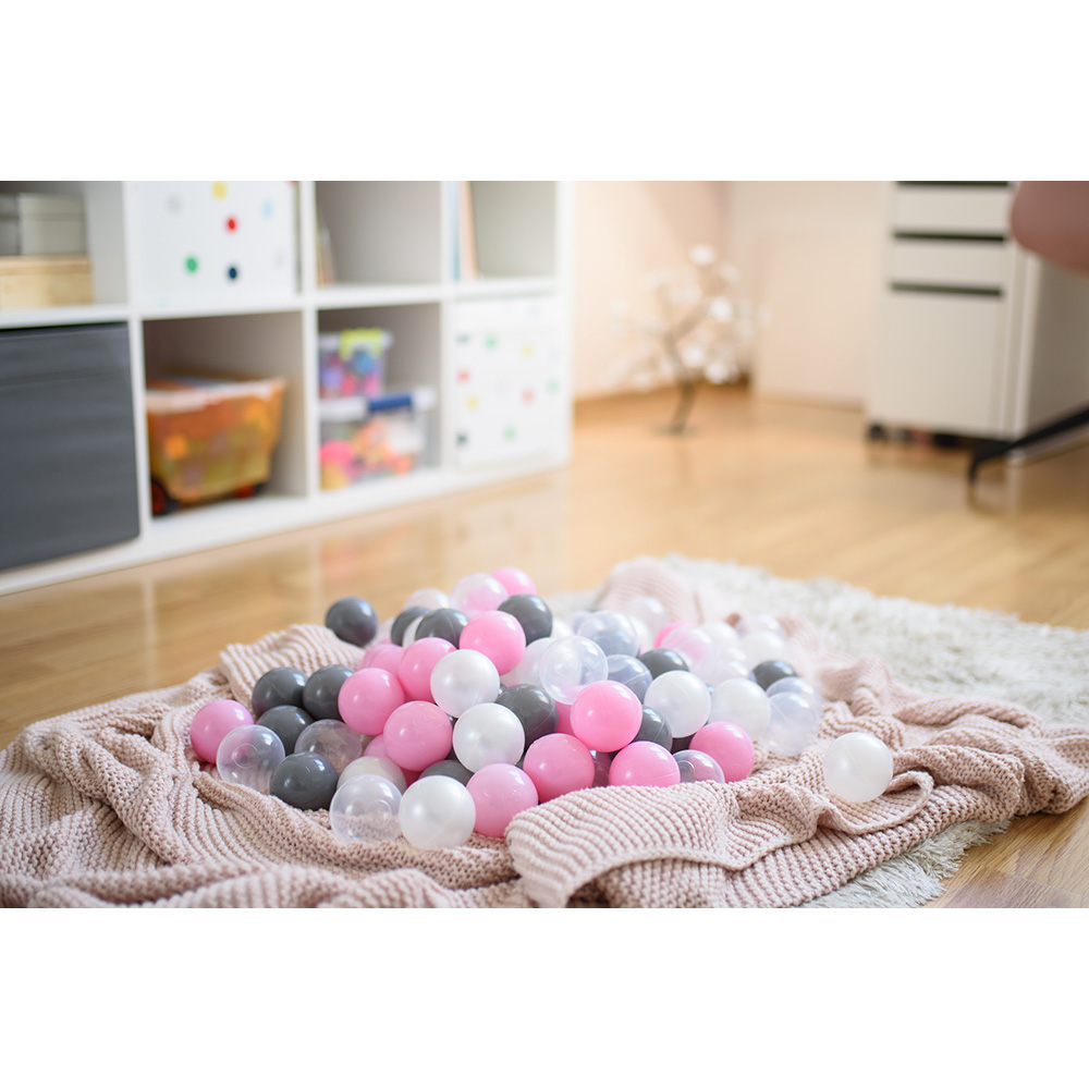 Piłki do suchego basenu 6 cm 100 szt Kpl. 4 - obrazek 2