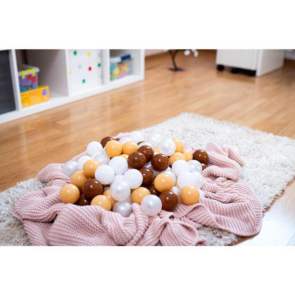 Piłki do suchego basenu 6 cm 100 szt Kpl. 5 - obrazek 2