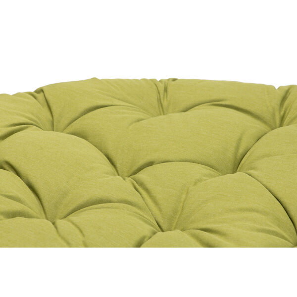 Fotel obrotowy model PAPASAN z poduszką zielony - obrazek 4
